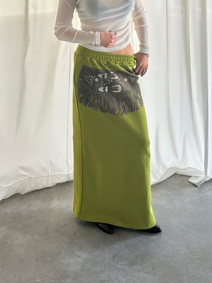 Chavi - Korean Women Fashion - #momslook - Sweat Belt Skirt - 5