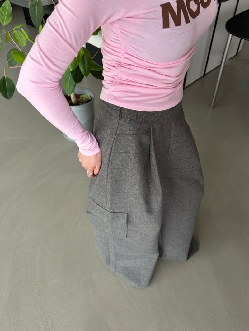 Chavi - Korean Women Fashion - #momslook - Herringbone Check Slacks - 12