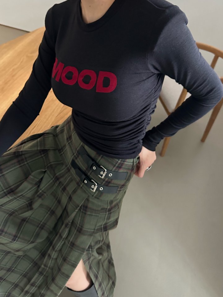 Chavi - Korean Women Fashion - #momslook - Mood Tee - 11