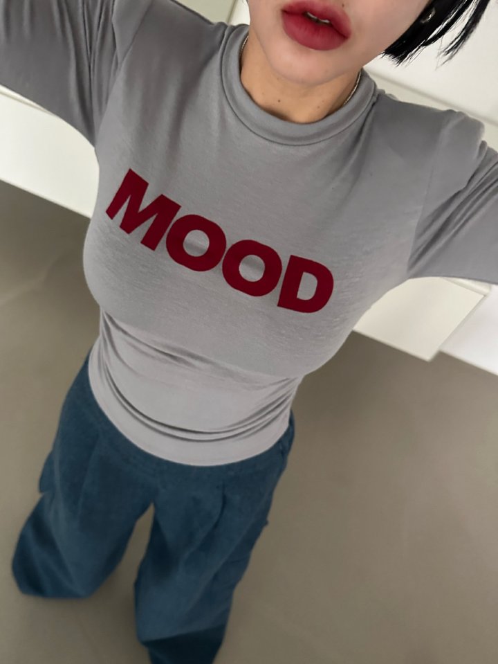 Chavi - Korean Women Fashion - #momslook - Mood Tee - 3