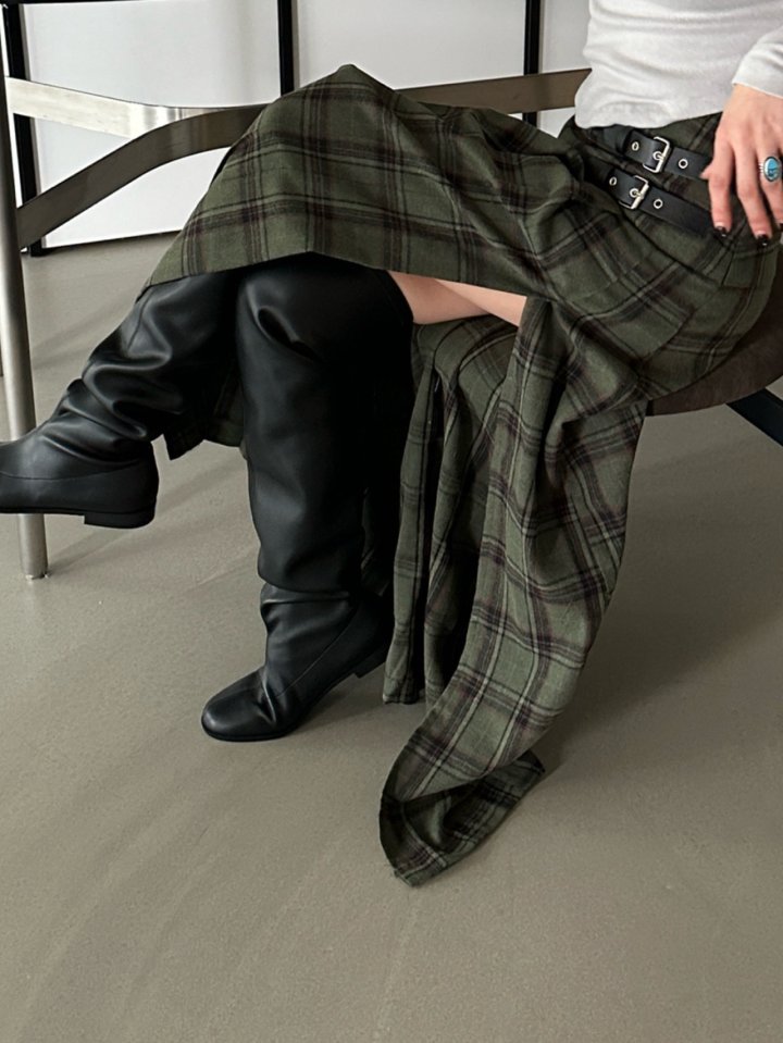 Chavi - Korean Women Fashion - #momslook - Liz Pleated Skirt - 2