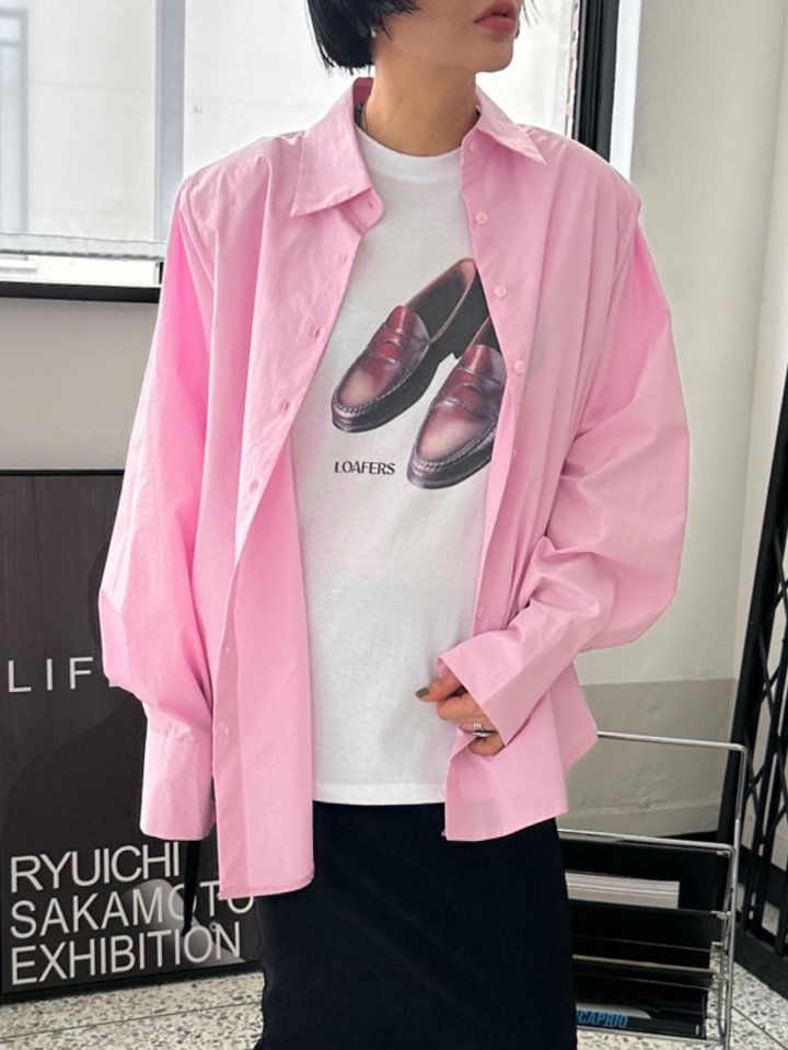 Chavi - Korean Women Fashion - #momslook - Loafer Tee - 2