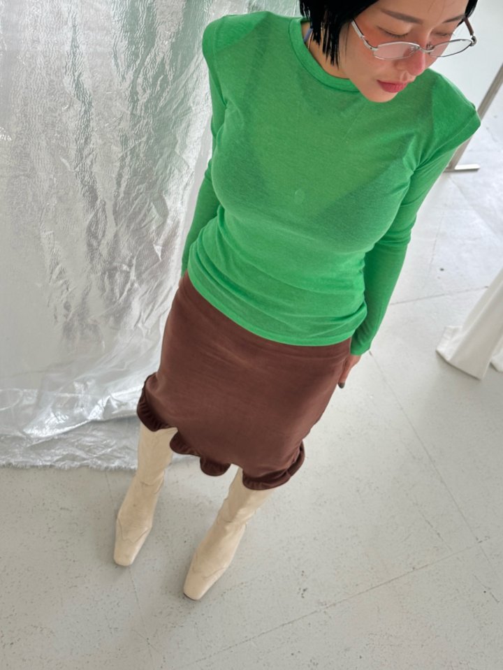 Chavi - Korean Women Fashion - #momslook - Lloyd Tee - 8