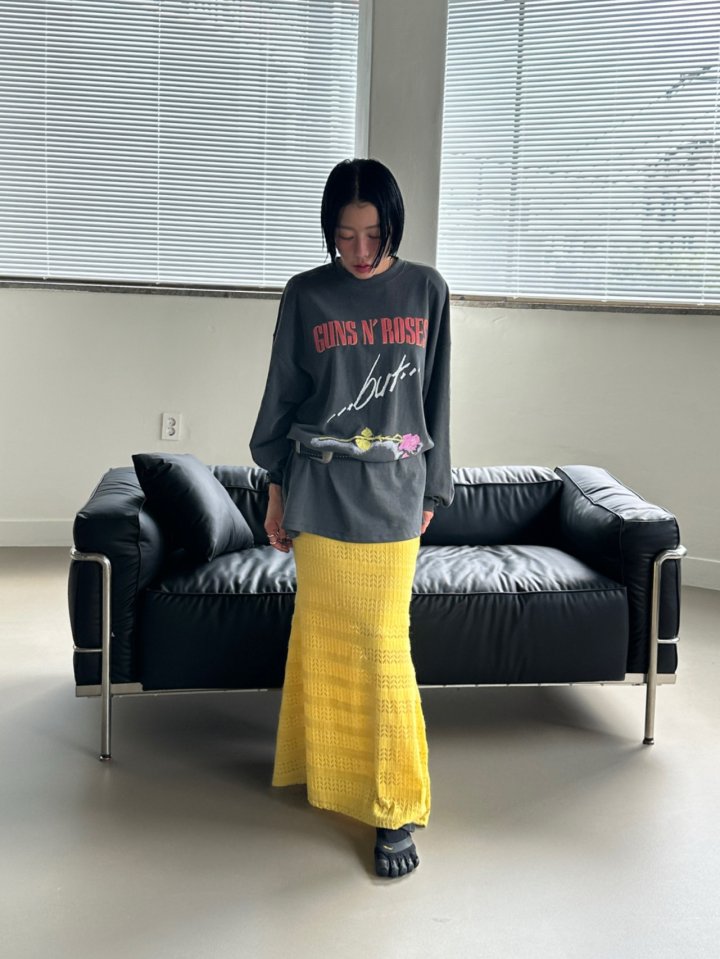 Chavi - Korean Women Fashion - #momslook - Ropple Skirt - 5