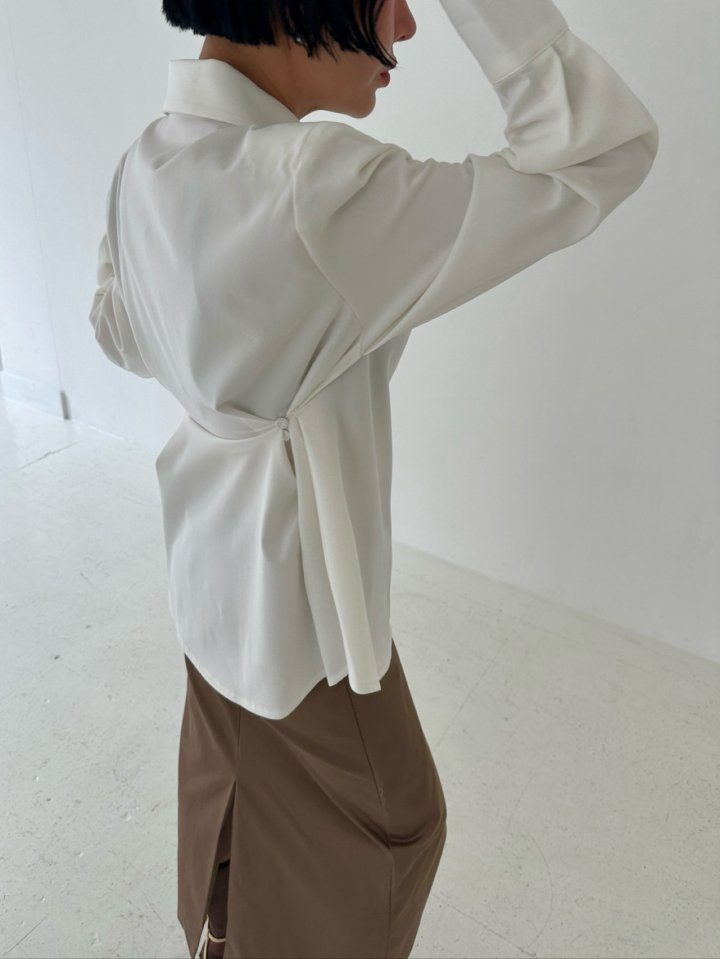 Chavi - Korean Women Fashion - #pursuepretty - Ribbon Shirt - 9