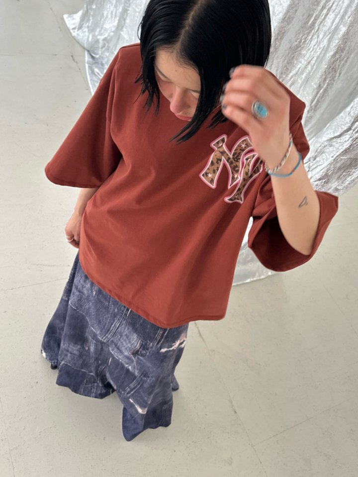 Chavi - Korean Women Fashion - #thelittlethings - Leopard NY Tee - 10