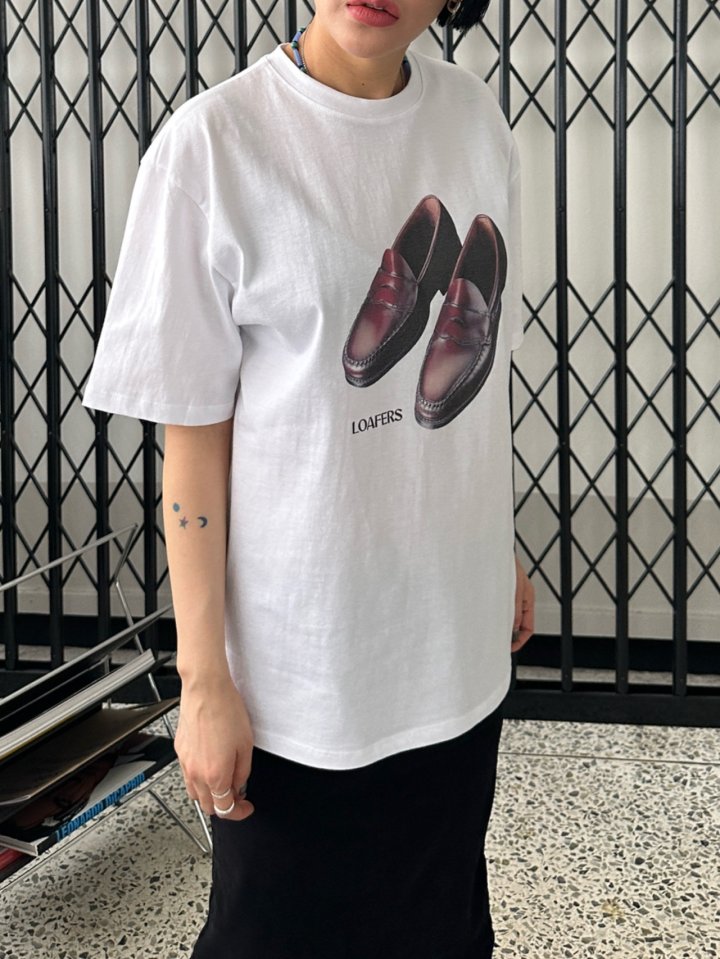 Chavi - Korean Women Fashion - #vintagekidsstyle - Loafer Tee - 5