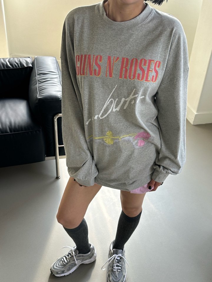 Chavi - Korean Women Fashion - #womensfashion - Gun Rose Tee - 10
