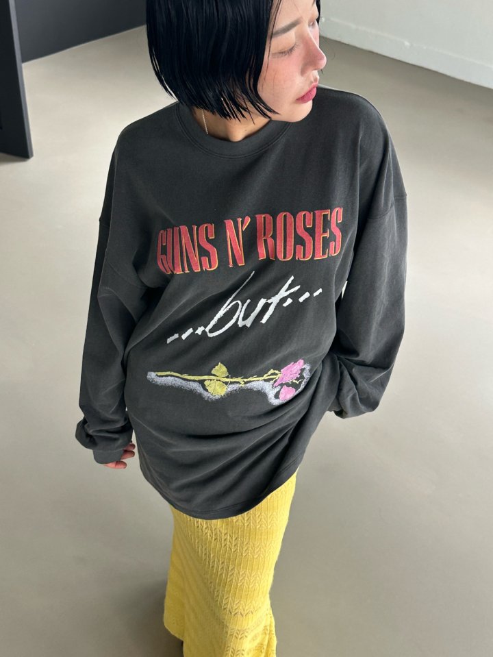 Chavi - Korean Women Fashion - #momslook - Gun Rose Tee - 4