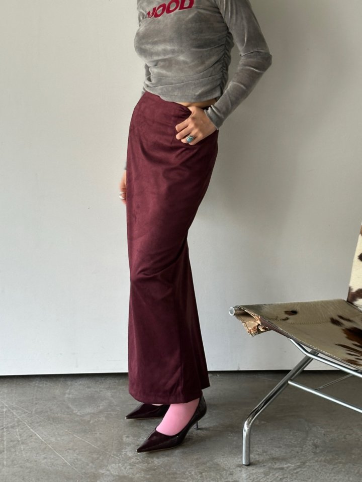 Chavi - Korean Women Fashion - #womensfashion - Chamude Maxi Skirt - 5