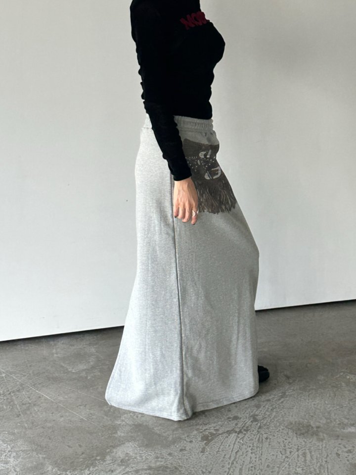 Chavi - Korean Women Fashion - #womensfashion - Sweat Belt Skirt - 6