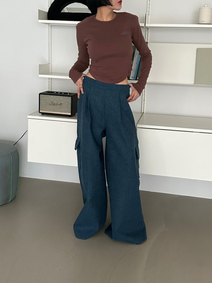 Chavi - Korean Women Fashion - #womensfashion - Herringbone Check Slacks - 3