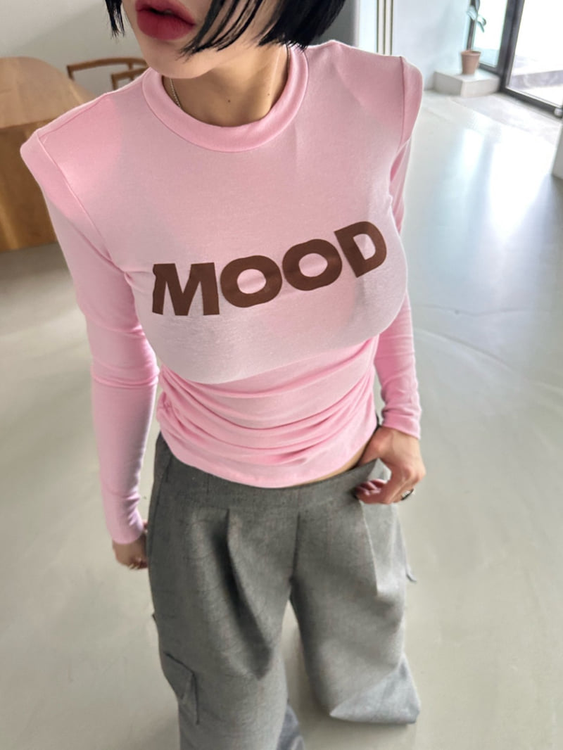 Chavi - Korean Women Fashion - #womensfashion - Mood Tee - 12