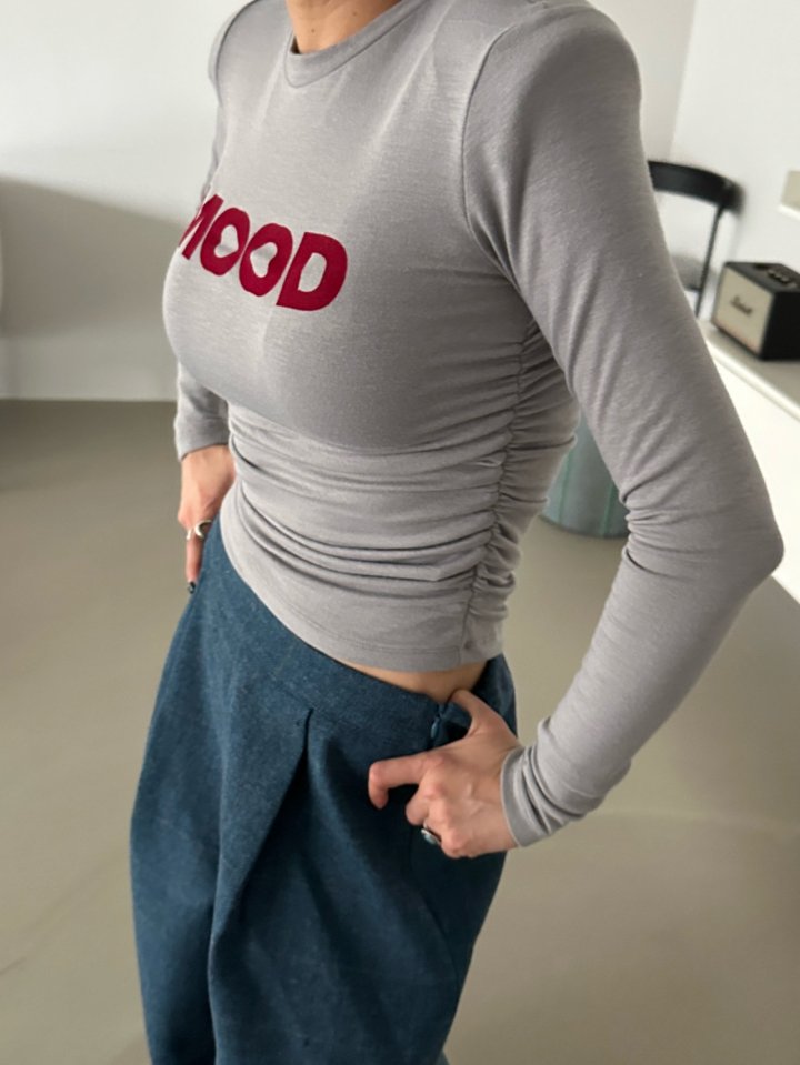 Chavi - Korean Women Fashion - #momslook - Mood Tee - 4
