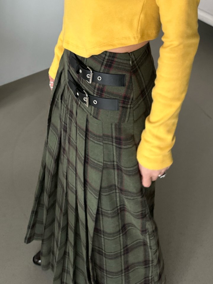 Chavi - Korean Women Fashion - #womensfashion - Liz Pleated Skirt - 5