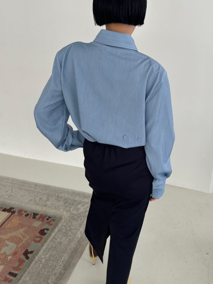 Chavi - Korean Women Fashion - #womensfashion - Ribbon Shirt - 6