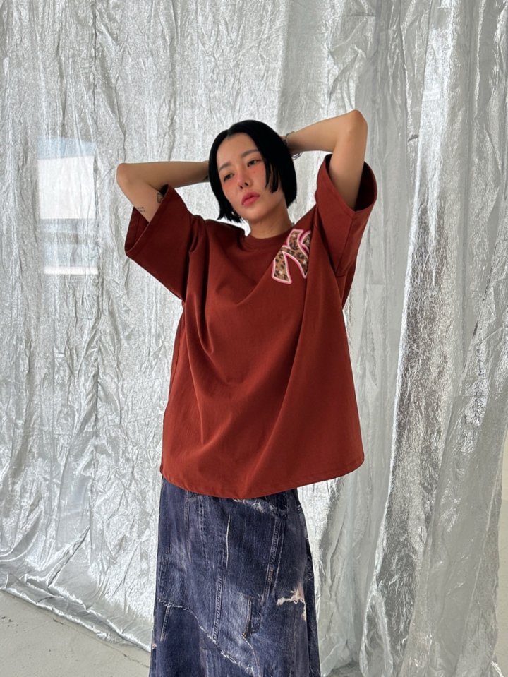 Chavi - Korean Women Fashion - #womensfashion - Leopard NY Tee - 12