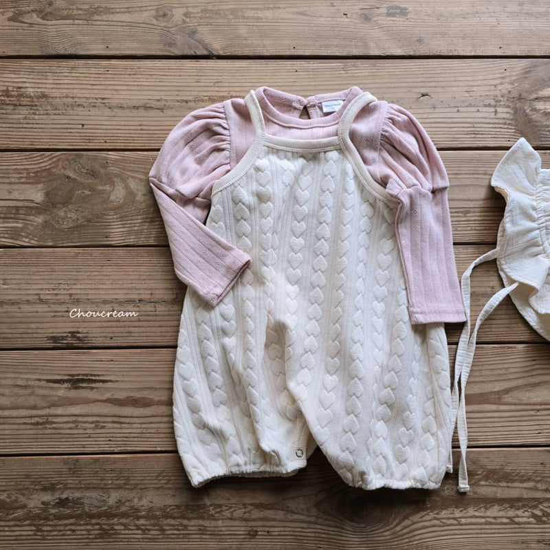 Choucream - Korean Baby Fashion - #babyboutique - Heart Suit - 10