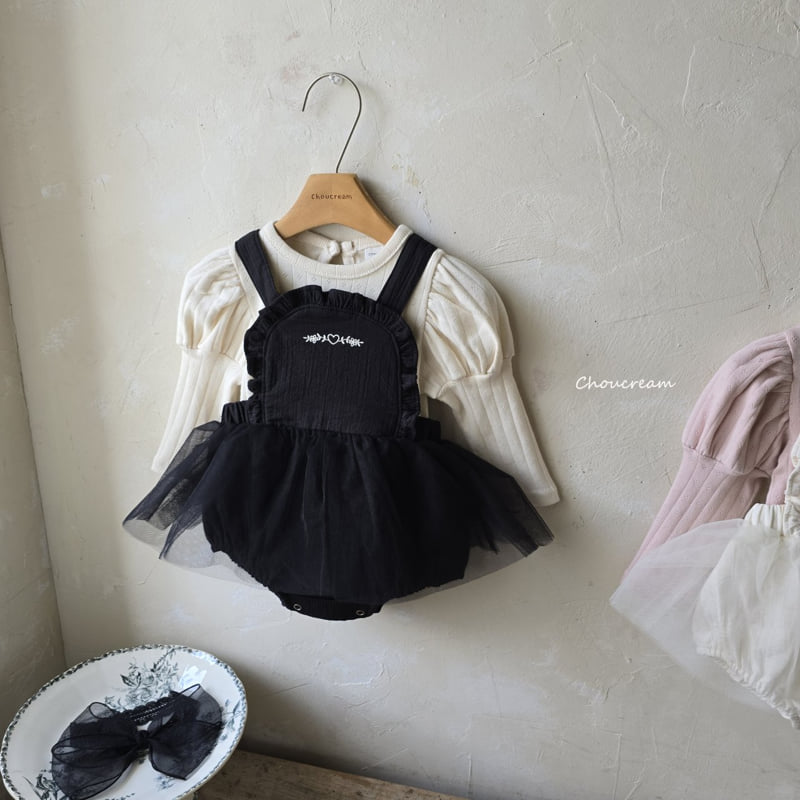Choucream - Korean Baby Fashion - #babyboutique - Anna Suspender Tutu Suit - 6