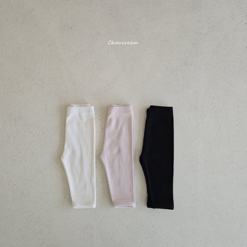 Choucream - Korean Baby Fashion - #babyboutique - Ribbed Pants