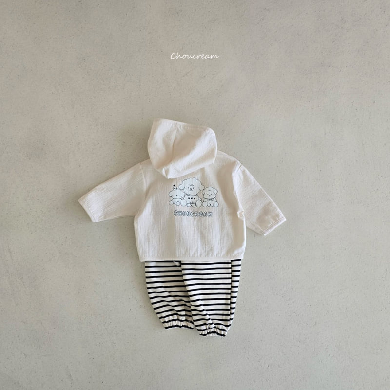 Choucream - Korean Baby Fashion - #babyboutique - Stripe Jogger Pants - 4