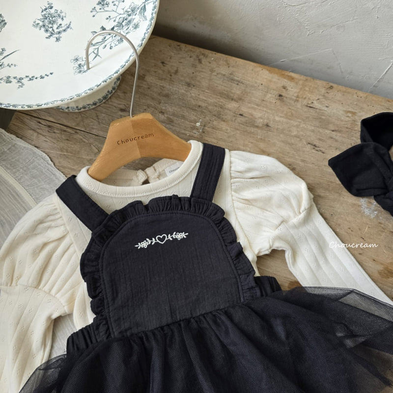 Choucream - Korean Baby Fashion - #babyclothing - Anna Suspender Tutu Suit - 8