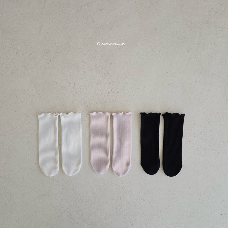 Choucream - Korean Baby Fashion - #babyclothing - Bebe Ribbed Socks