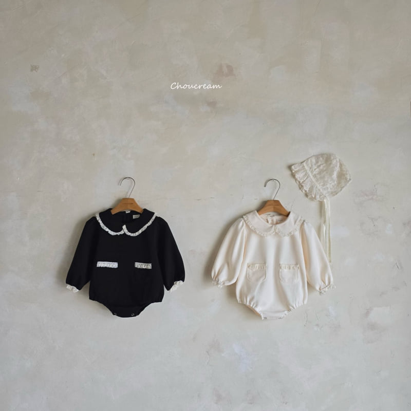 Choucream - Korean Baby Fashion - #babyfever - Collar Lace Suit - 9