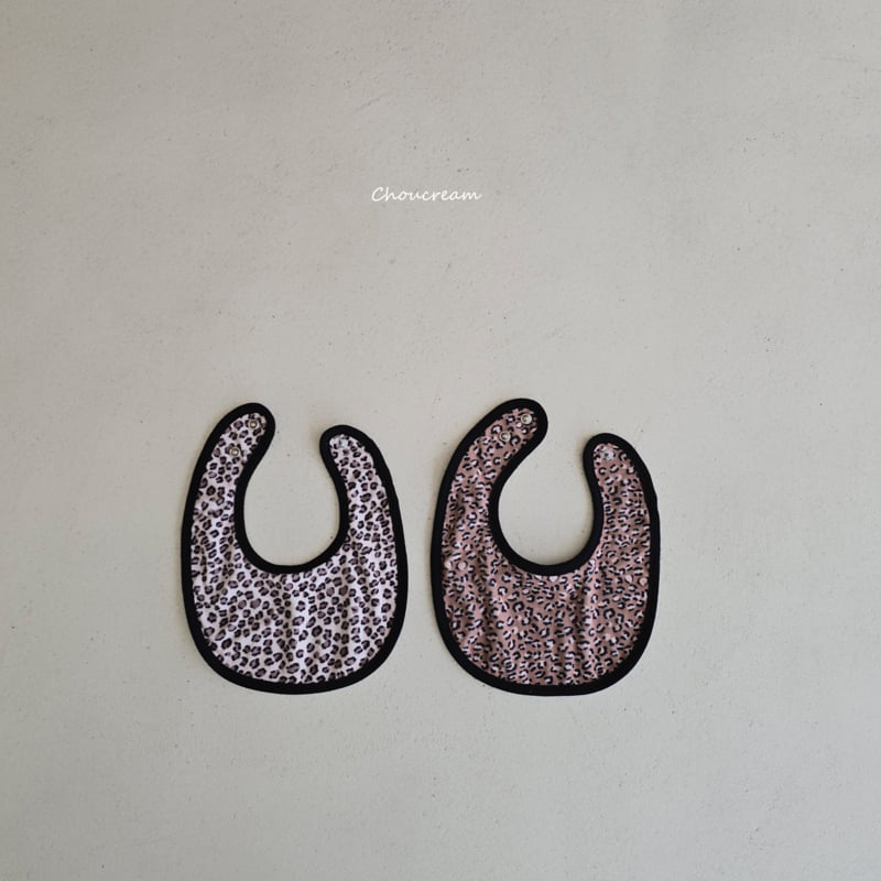 Choucream - Korean Baby Fashion - #babyfever - Leopard Bib