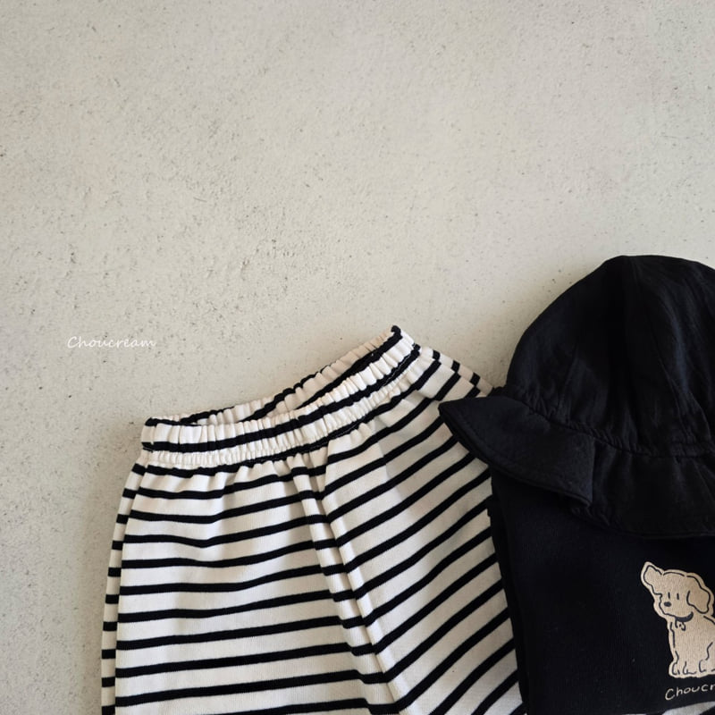 Choucream - Korean Baby Fashion - #babygirlfashion - Stripe Jogger Pants - 8