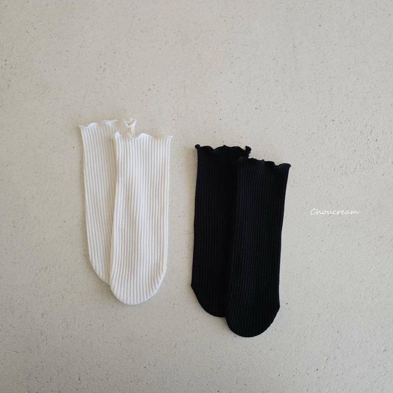 Choucream - Korean Baby Fashion - #babyfever - Bebe Ribbed Socks - 4