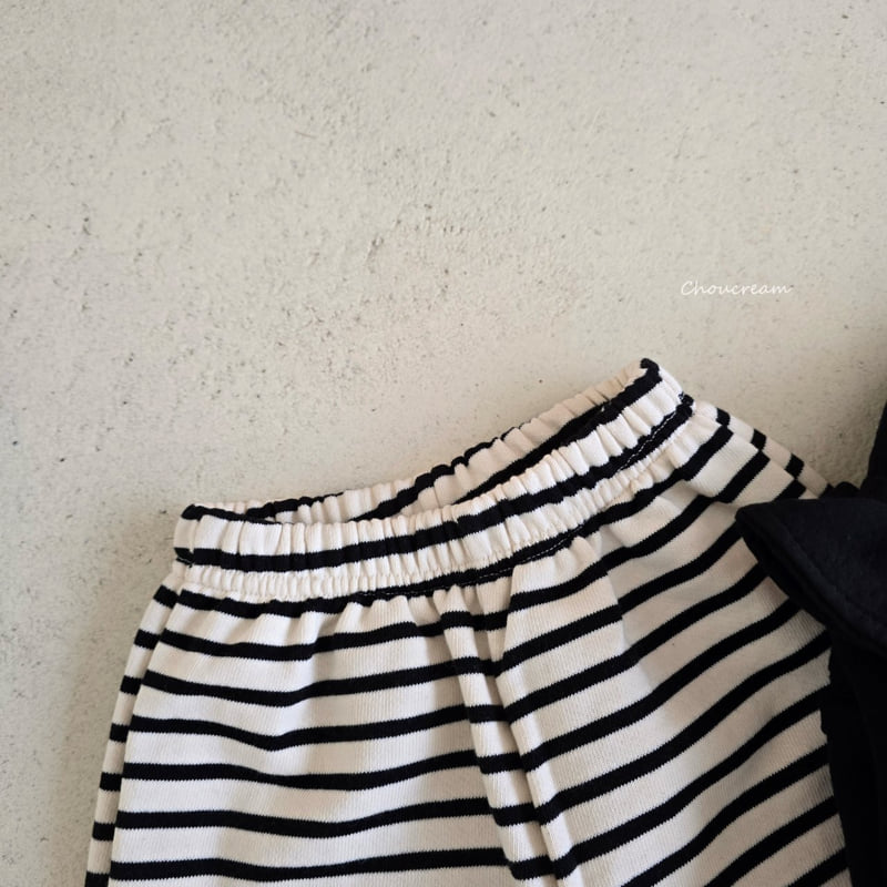 Choucream - Korean Baby Fashion - #babyoninstagram - Stripe Jogger Pants - 10