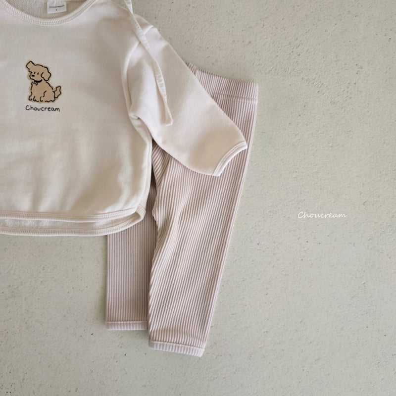Choucream - Korean Baby Fashion - #babyootd - Ribbed Pants - 9
