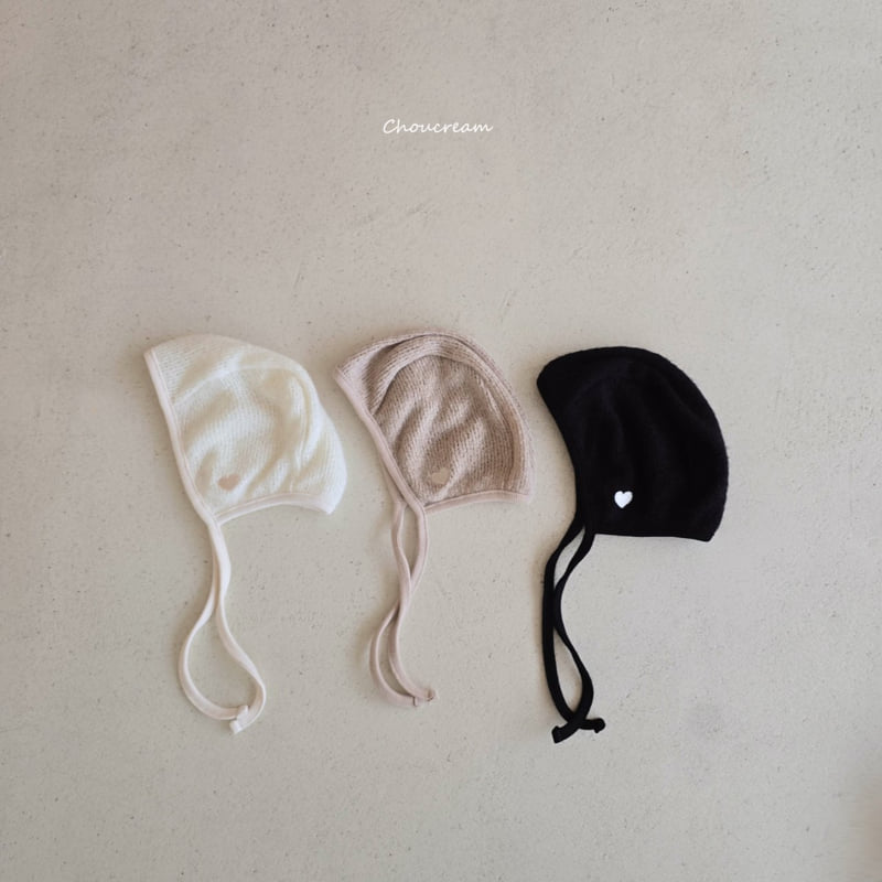 Choucream - Korean Baby Fashion - #babyootd - Heart Knit Hat