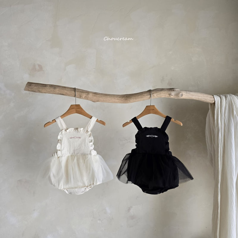 Choucream - Korean Baby Fashion - #babyoutfit - Anna Suspender Tutu Suit