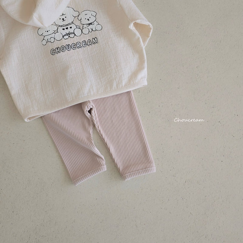 Choucream - Korean Baby Fashion - #babyoutfit - Ribbed Pants - 10