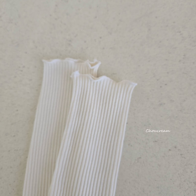 Choucream - Korean Baby Fashion - #babyoutfit - Bebe Ribbed Socks - 9