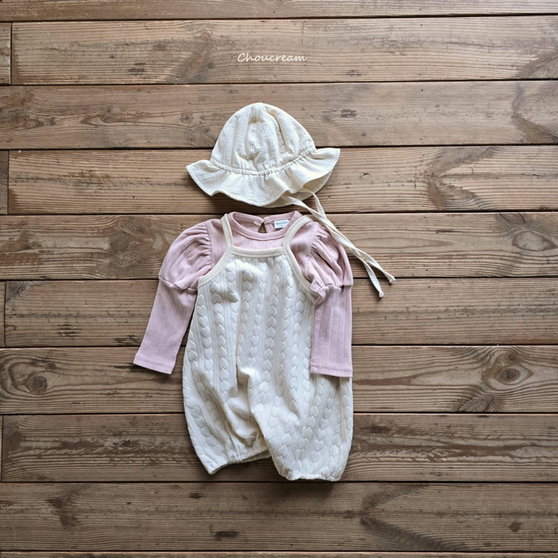 Choucream - Korean Baby Fashion - #onlinebabyboutique - Heart Suit - 7