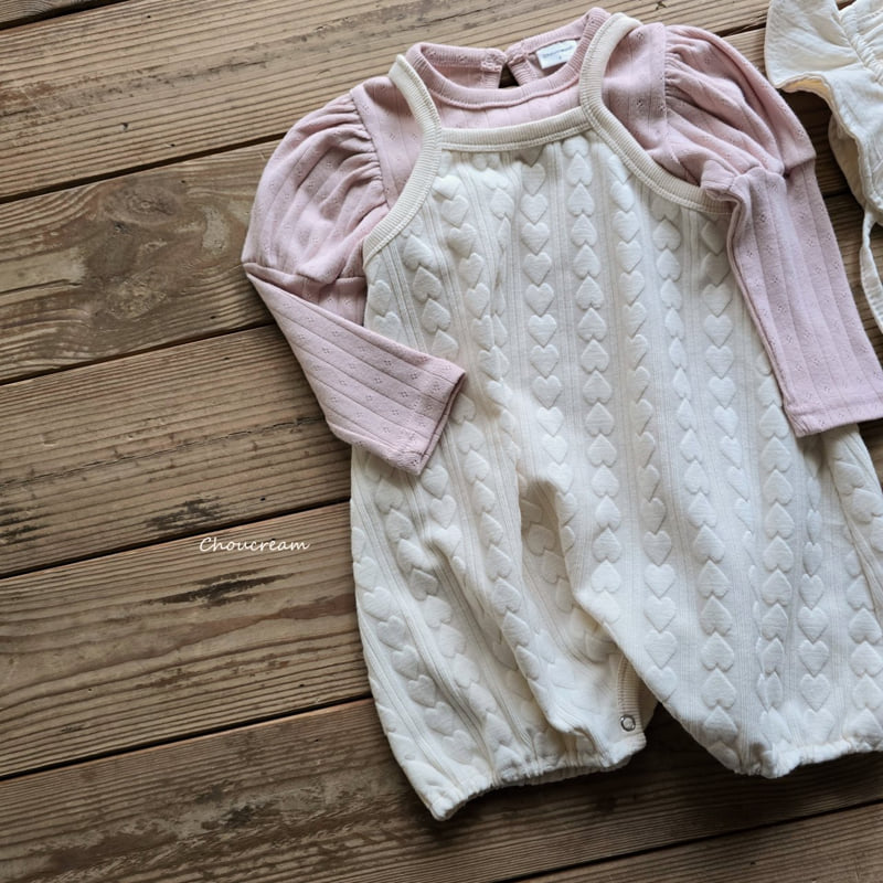Choucream - Korean Baby Fashion - #smilingbaby - Heart Suit - 9