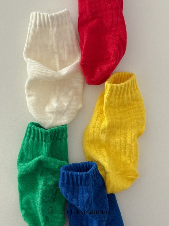 Ciel De Maman - Korean Baby Fashion - #babyboutique - Rainbow Socks - 4