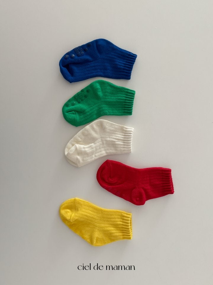Ciel De Maman - Korean Baby Fashion - #babyfever - Rainbow Socks - 7