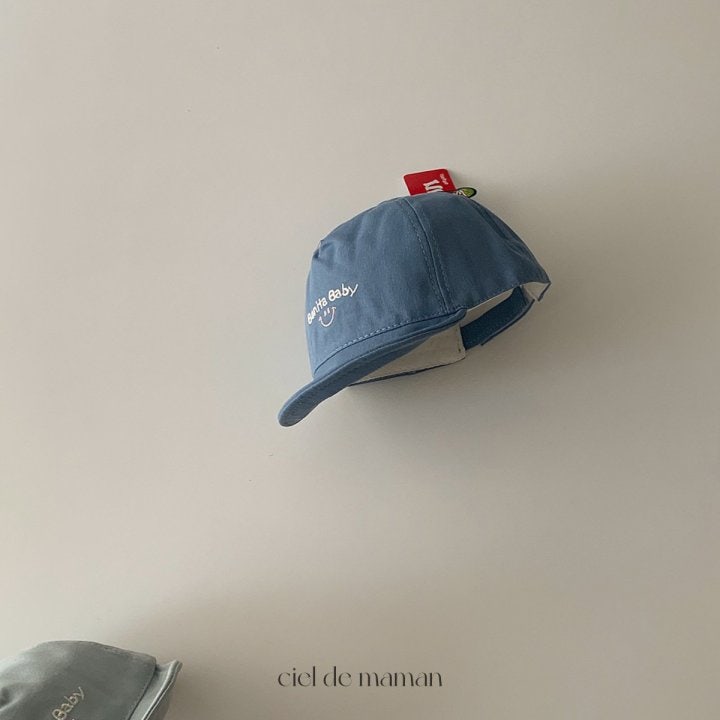 Ciel De Maman - Korean Baby Fashion - #babywear - Baby Cotton Ball Cap - 2