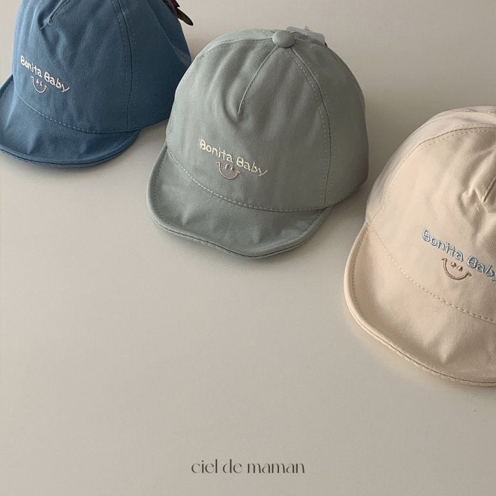 Ciel De Maman - Korean Baby Fashion - #onlinebabyboutique - Baby Cotton Ball Cap - 4