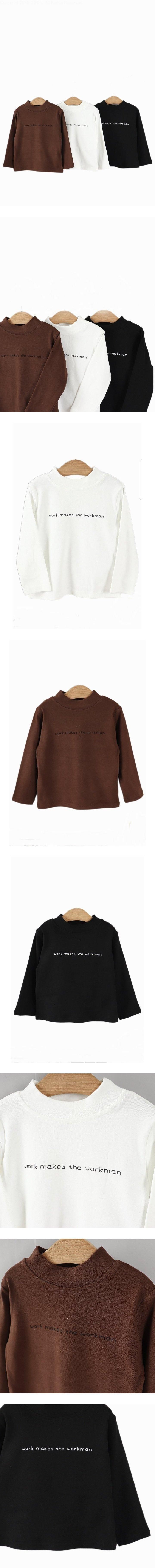 Daily shop - Korean Children Fashion - #fashionkids - Turtleneck Tee 3