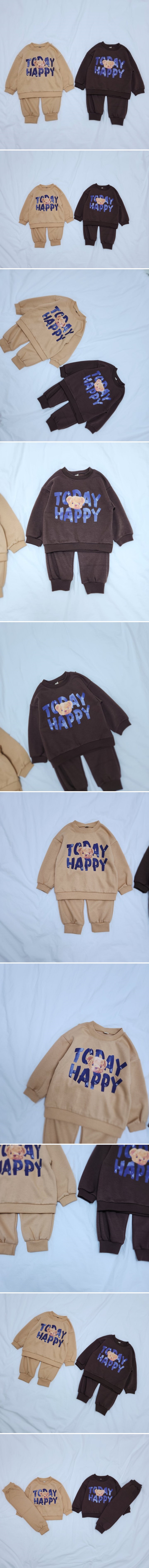 Daily shop - Korean Children Fashion - #littlefashionista - Happy Bear Set