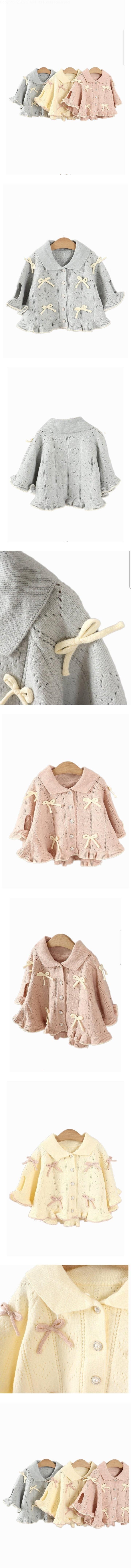 Daily shop - Korean Children Fashion - #magicofchildhood - Petit Ribbon Cape
