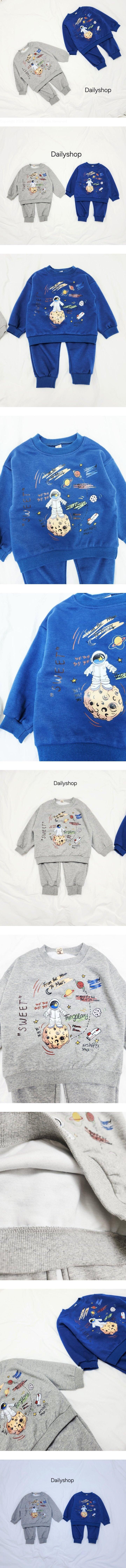 Daily shop - Korean Children Fashion - #minifashionista - Space Top Bottom Set