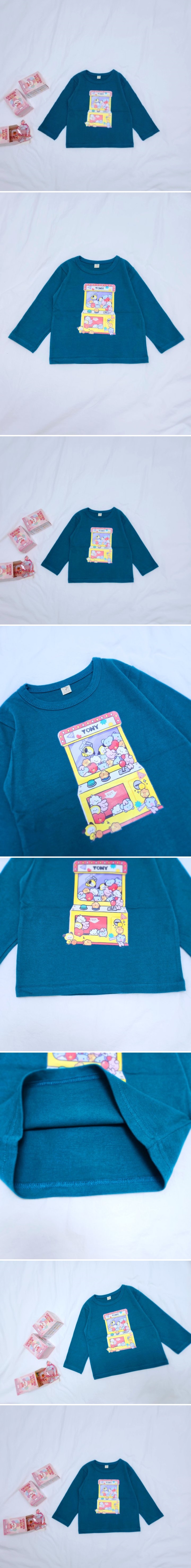 Daily shop - Korean Children Fashion - #minifashionista - Claw Machine Long Tee