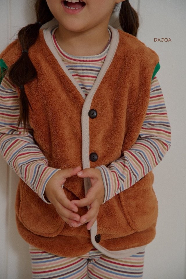 Dajoa - Korean Baby Fashion - #onlinebabyboutique - Soft Vest - 9