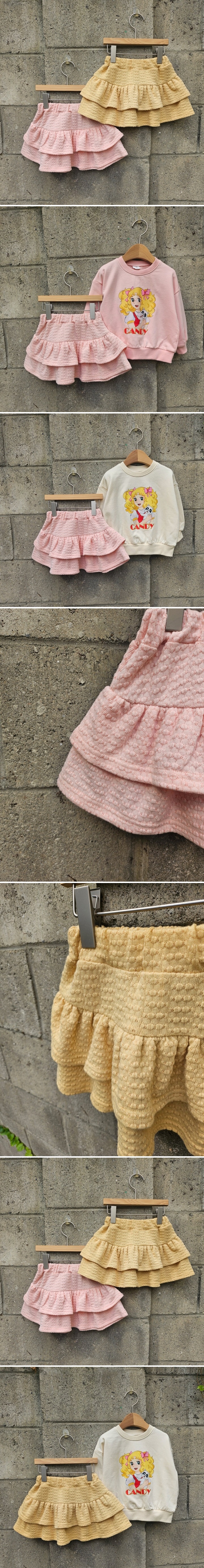 Dazzling - Korean Children Fashion - #kidsstore - Tiered Skirt